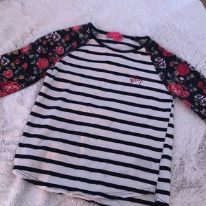 Betsey Johnson floral long sleeve